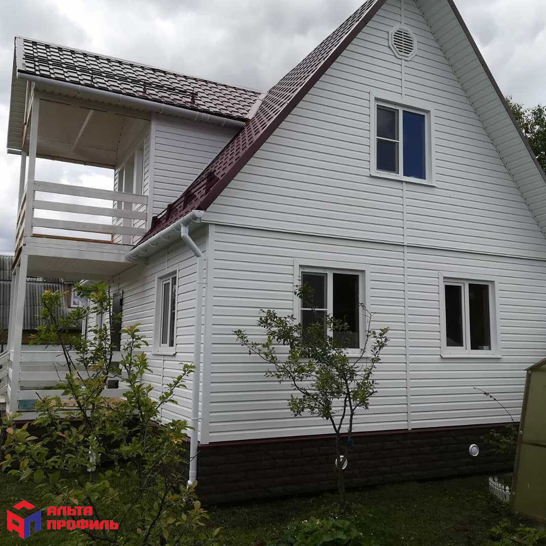 АЛЬТА КЛАССИКА Виниловый сайдинг | белый, 3м